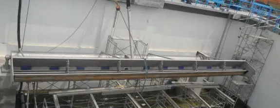 Bagbag STP - Decanter Installation