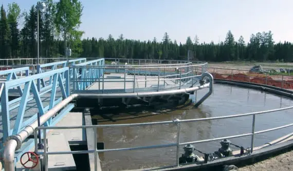 Circular Extended Aeration Plant, Geraldton, Canada